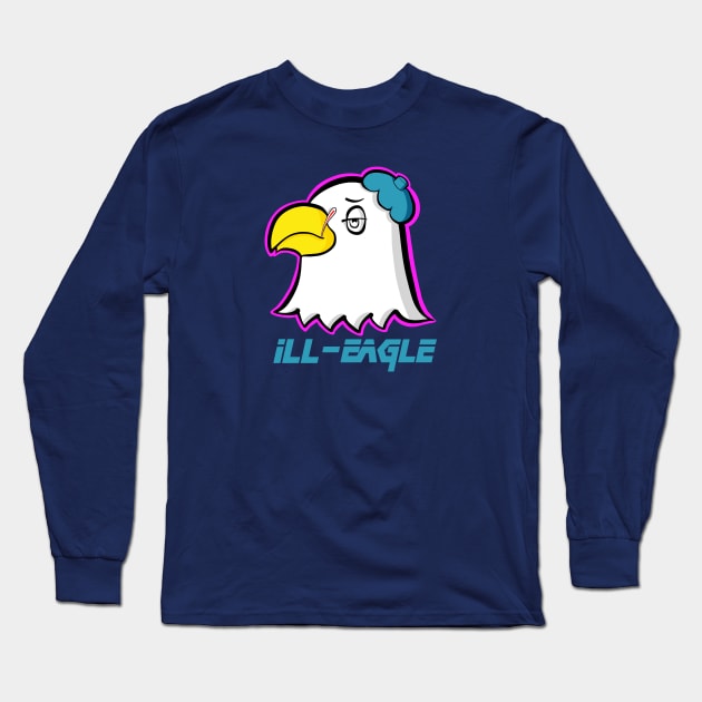 Ill-Eagle Long Sleeve T-Shirt by Art by Nabes